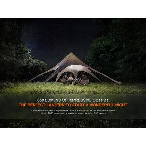 Fenix CL26R Pro Campinglampe - White Marble