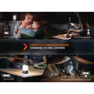 Fenix CL26R Pro Campinglampe - White Marble