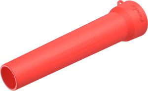 Fenix AOT-03 Silikon-Signalkegel Rot | für 25.4–34 mm Lampenkopf | faltbar