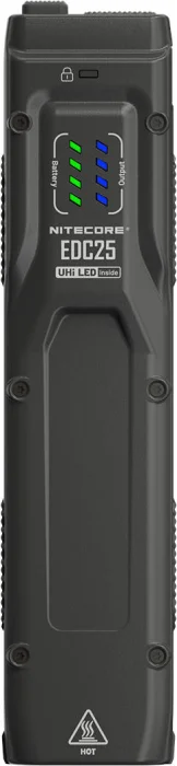 Nitecore EDC25 Flashlight | 3,000 Lumens | Dual Tail...