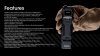 Nitecore EDC29 Lampe torche | 6’500 lumens | Écran OLED