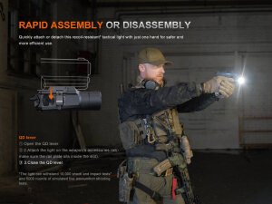 Fenix GL19R V2.0 Weapon lamp