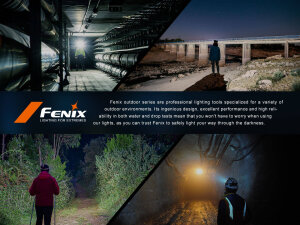 Fenix HL45R lampe frontale focalisable - lumière blanche/rouge - commande gestuelle