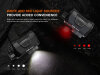 Fenix HL45R lampe frontale focalisable - lumière blanche/rouge - commande gestuelle
