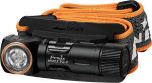 Fenix HM23 V2.0 Lampe frontale - Lumière blanche/rouge