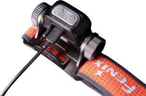 Fenix HM65R-T V2.0 Lampe frontale de trail running avec 1600 lumens - Pourpre foncé