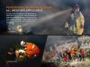 Fenix HP35R headlamp for search & rescue - 4000 lumens