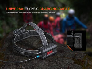 Fenix HP35R-SAR Stirnlampe für Suche & Rettung - 4000 Lumen