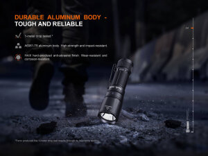 Fenix TK05R ultra-compact tactical flashlight with 1000 lumens