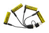 Nitecore NH2400 1.5V Li-Ion AA Accumulateurs USB 2400mAh - Lot de 4