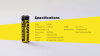 Nitecore NH2400 1.5V Li-Ion AA Accumulateurs USB 2400mAh - Lot de 4