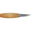 Couteau à bois Morakniv 120 (LC) | Lame de 62 mm | Acier au carbone laminé
