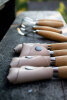 Couteau à découper Morakniv 163 (S) | affûté des deux côtés | avec étui en cuir