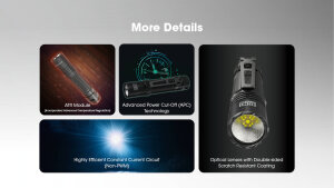 Nitecore EDC31 Flashlight | 3,500 Lumens | IP68