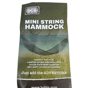 BCB Mini String Gear Hammock | 270 cm | 320 g | 120 kg