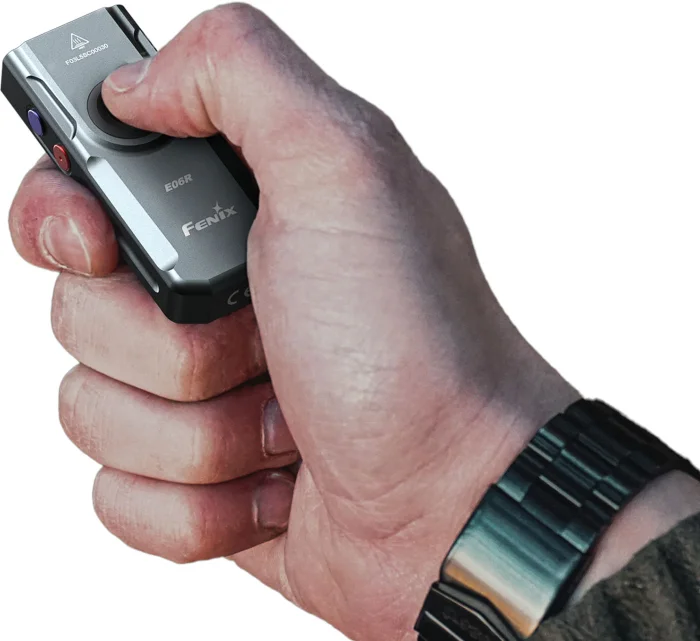 Fenix E06R 3-IN-1 Mini Flashlight | Gray