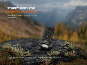 Fenix SW05R-RED Mini EDC Flashlight