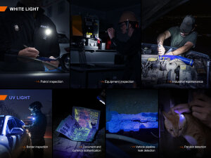 Mini lampe torche EDC Fenix SW05R-UV