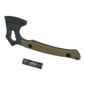 101INC Handbeil Coyote | Full Tang | Schutzhülle