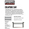 Fosco Industries Folding Saw with 2 Blades | Folding Saw