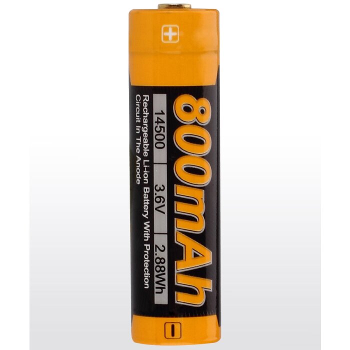 Fenix 14500 rechargeable battery ARB-L14 800mAh