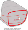 Grüezi Bag DownWool Subzero 185 sleeping bag | -4°C | Black Edition