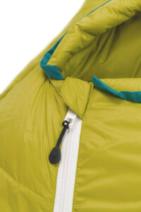Grüezi Bag Biopod DownWool KidsTeen Sac de couchage enfant | Citron | 100–170 cm