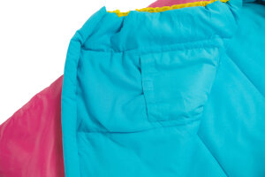 Grüezi Bag Kids Grow Colorful Childrens Sleeping Bag | Rose