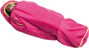 Grüezi Bag Kids Grow Colorful Childrens Sleeping Bag | Rose