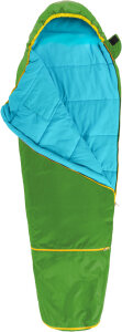 Grüezi Bag Kids Grow Colorful Kinderschlafsack | Gecko Green | 100–155 cm
