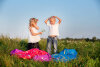 Grüezi Bag Kids Grow Colorful Childrens Sleeping Bag | Gecko Green