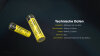 Nitecore NL1840HP | Batterie haute puissance 18650 | 4000 mAh | 10 A