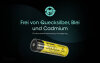 Nitecore NL1836HP | 18650 Li-Ion-Akku | 3600mAh | 8A